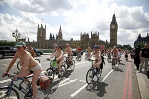 World Naked Bike Ride, London 2009