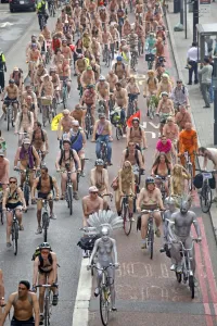 World Naked Bike Ride, London 2009