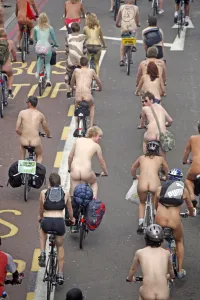 World Naked Bike Ride, London 2009