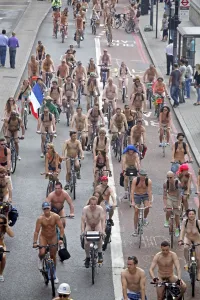 World Naked Bike Ride, London 2009