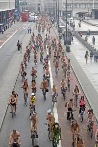 World Naked Bike Ride, London 2009