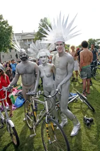 World Naked Bike Ride, London 2009