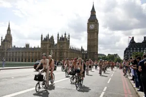 World Naked Bike Ride, London 2009